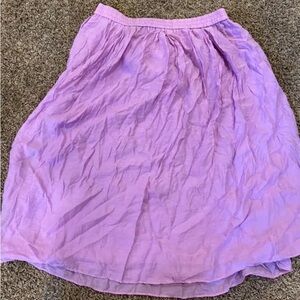 H&M flowy Lavender Women's Skirt size large